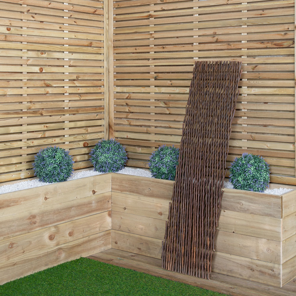 Samuel Alexander Large Expanding Garden Willow Trellis Plant Support 1.8 x 1.2m Image 4