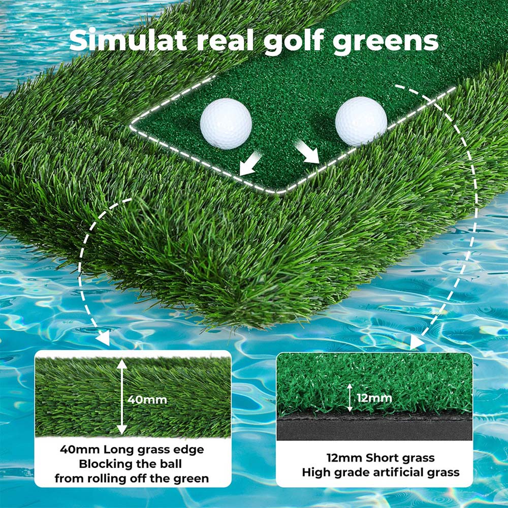 Centra Green Floating Golf Mini Mat Set 60 x 30cm Image 4