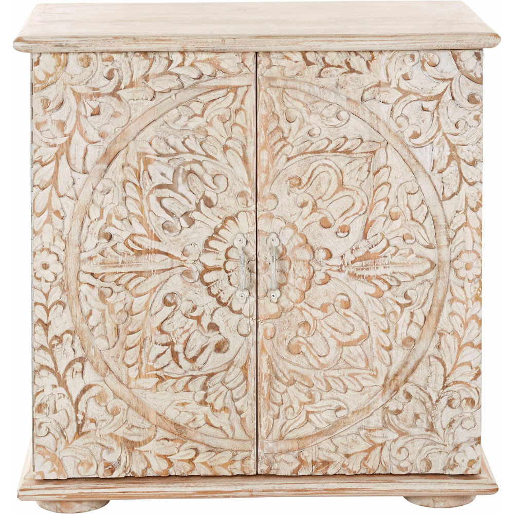 Loft24 Salim 2 Door Brown Sideboard Image 3