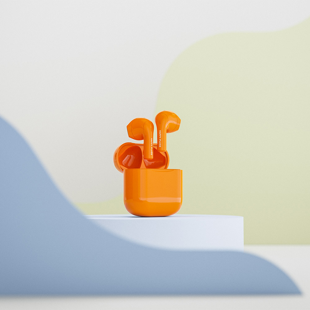 AVF Orange Happy Plugs Joy True Wireless Earphones Image 7