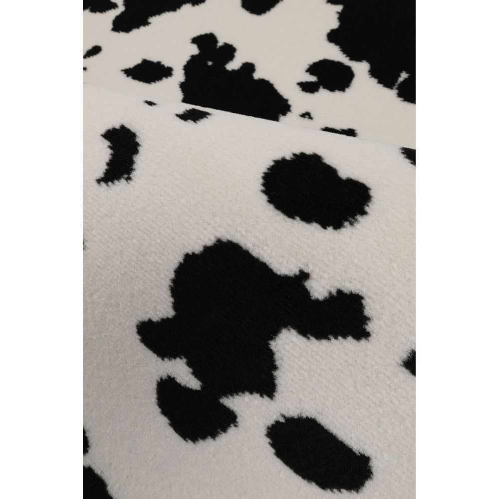 Homemaker Maestro Cow Print Mono Rug 120 x 170cm Image 3