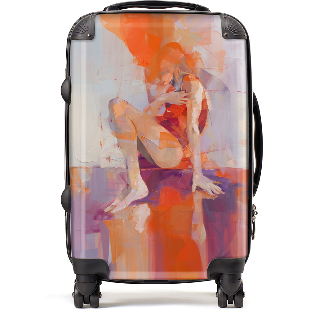 Warren Reed Designer Cabin Contemplative Rest Suitcase Image 1