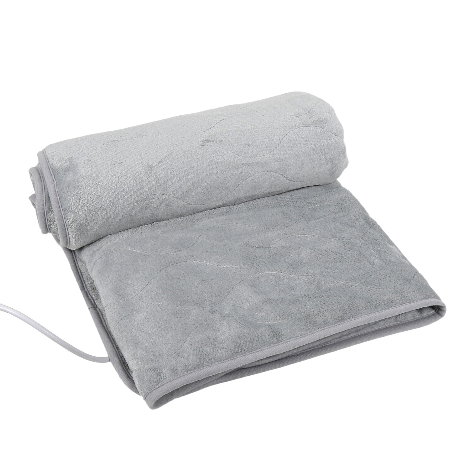 Divante Silver Electric Fleece Blanket Image 1