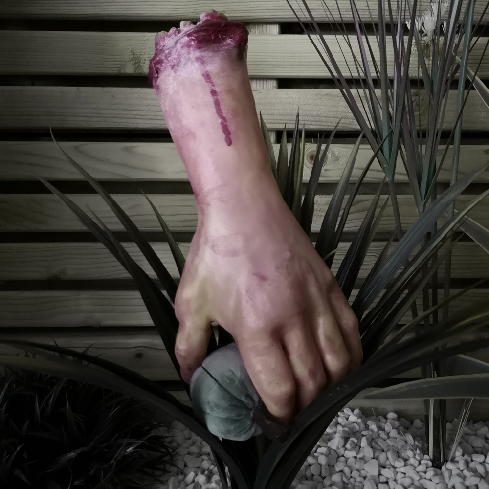 Samuel Alexander Bloody Left Hand Halloween Decoration Image 4