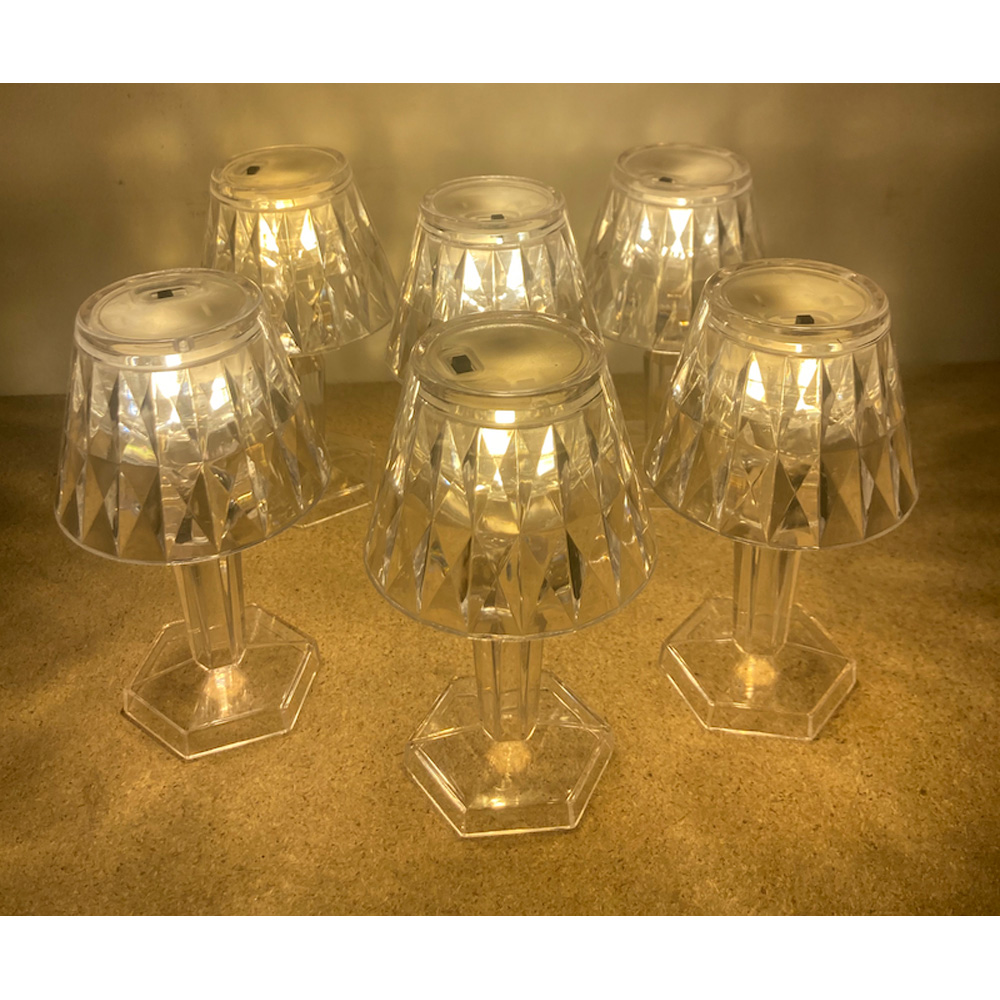 Avilo Battery Operated Mini LED Table Lamp 6 Pack Image 5