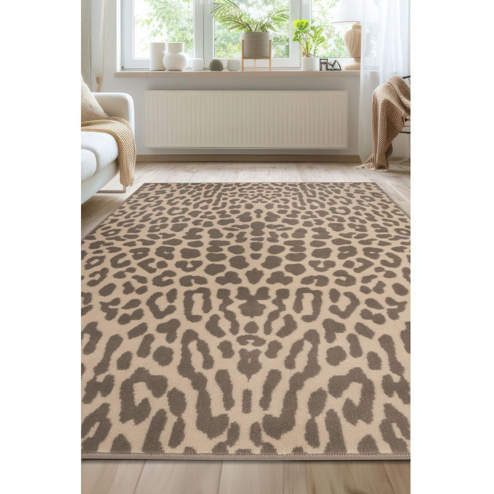 Homemaker Maestro Leopard Natural Rug 120 x 170cm Image 5