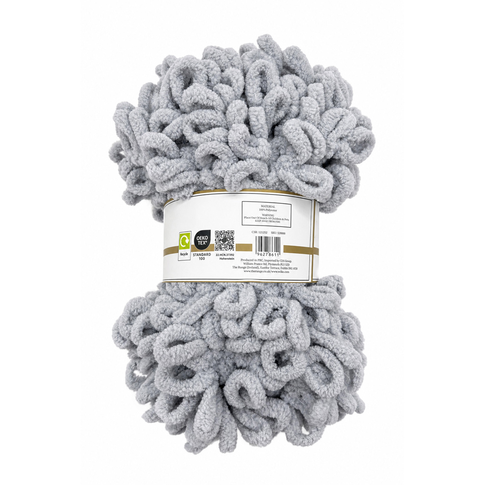 Loop Yarn Light Grey Image 2