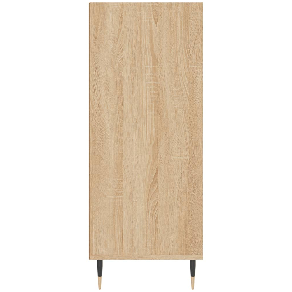 vidaXL 4 Shelf Sonoma Oak Highboard Image 5