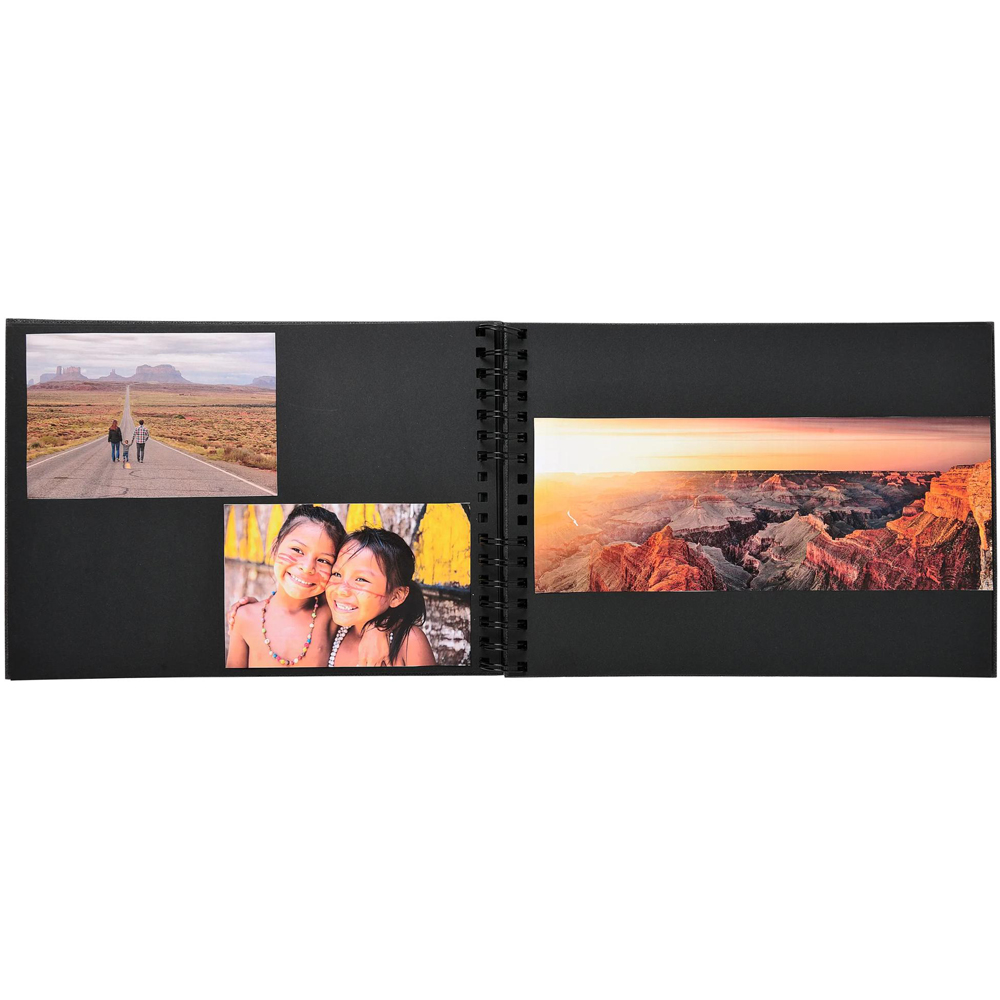 Exacompta Passion Black Spiral Photo Album 50 Sheets 100 Photos Image 3