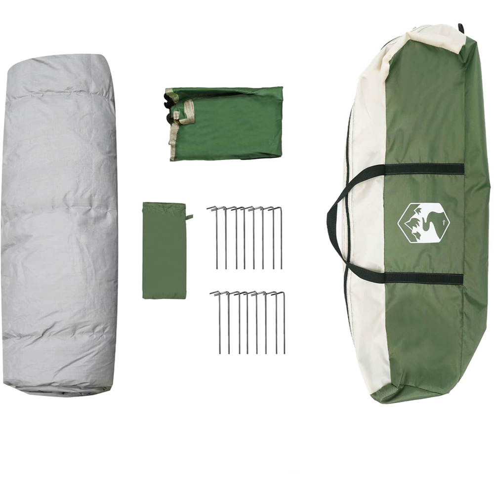 vidaXL 4 Person Instant Tent Green Image 7