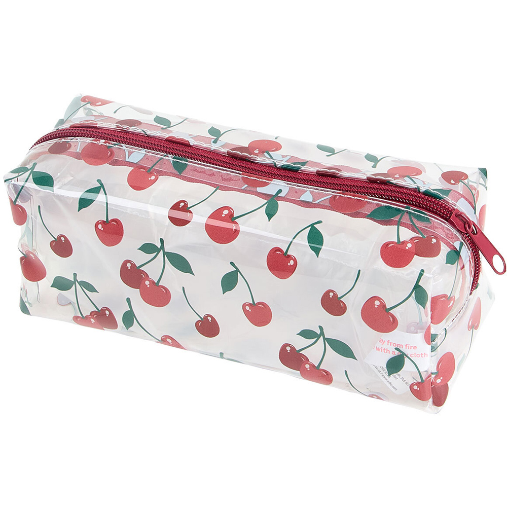 Cherry Check Pencil Case Image 4