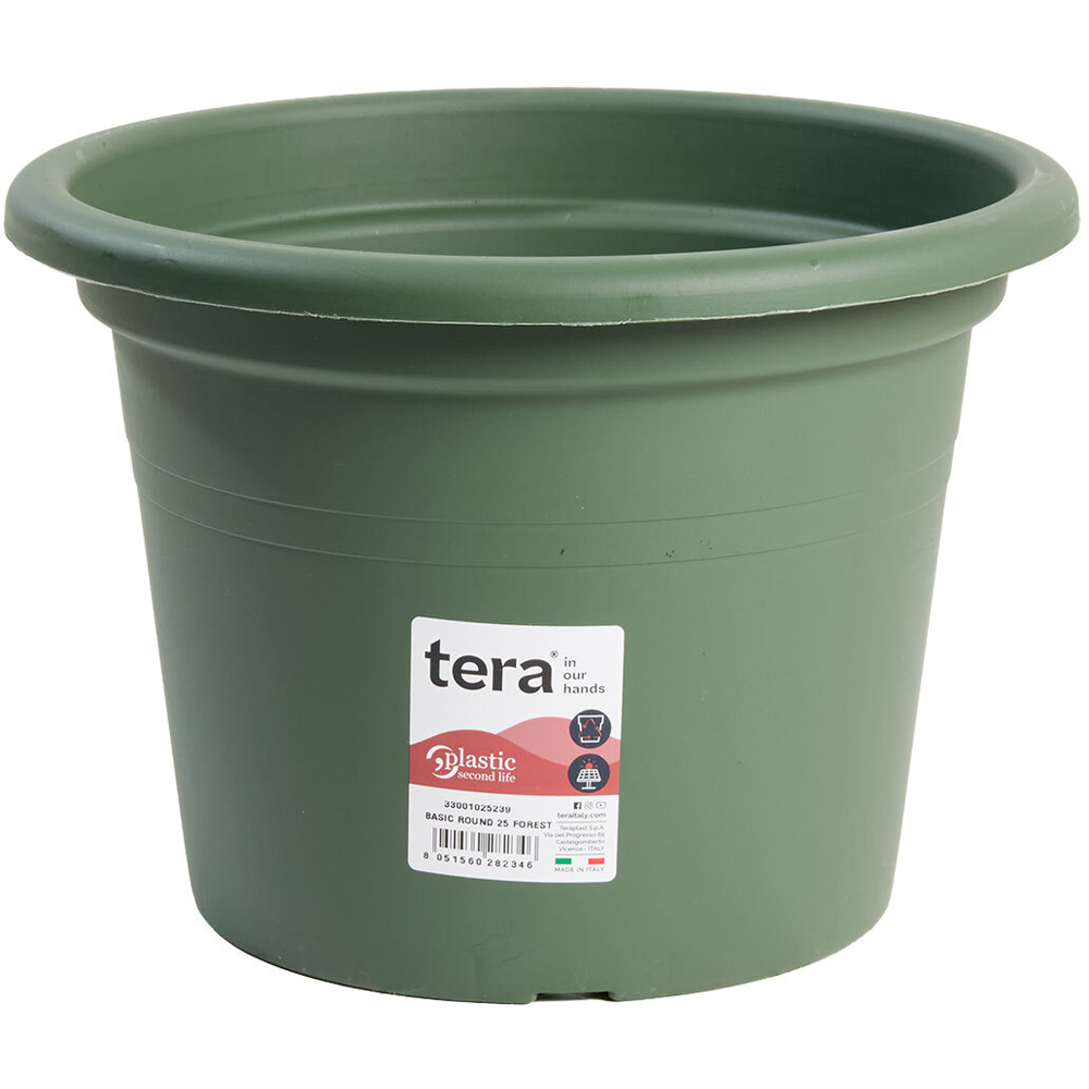 Cilindro Outdoor Pot Green 25cm Image 1