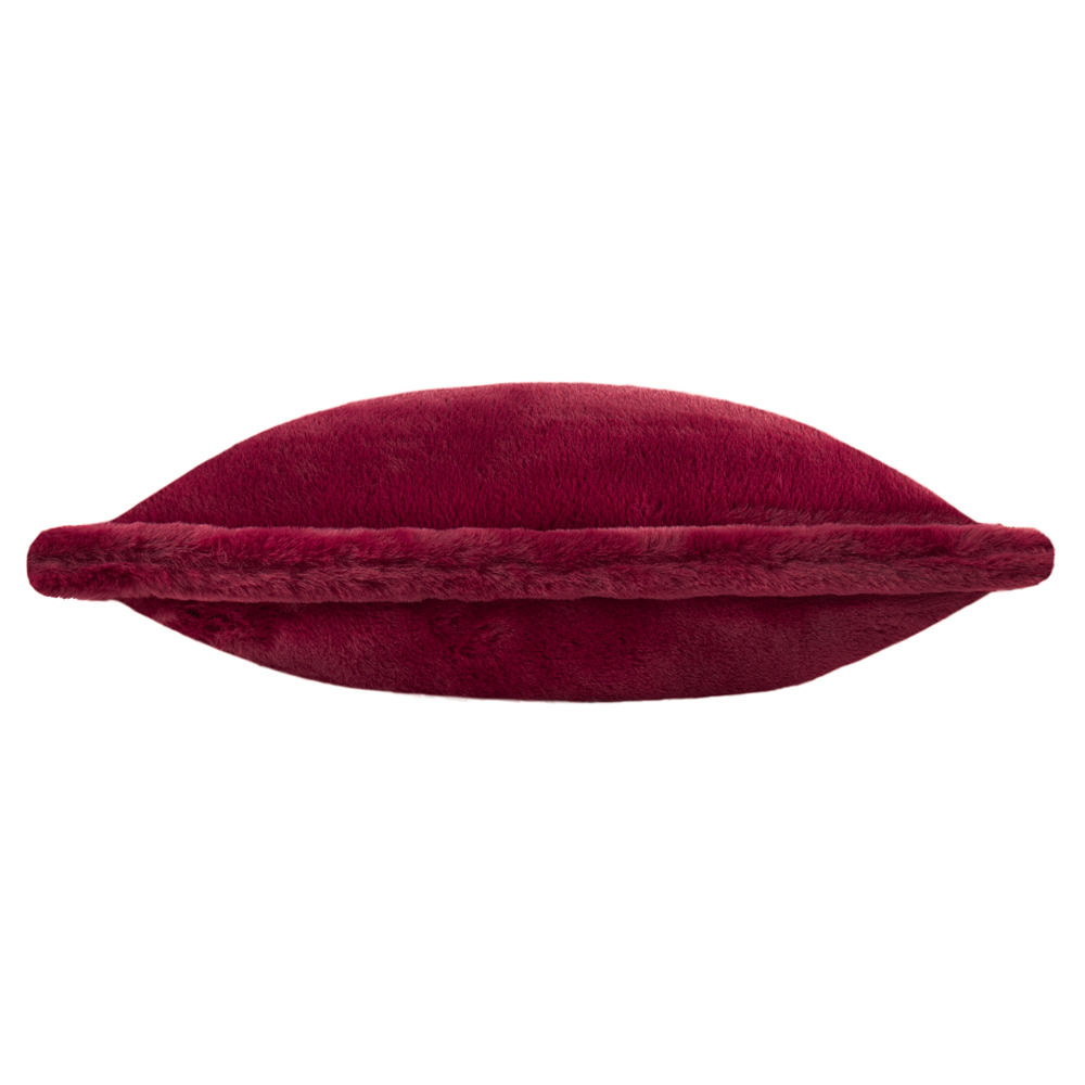 Furn Kallu Berry Faux Fur Cushion 55 x 55cm Image 3