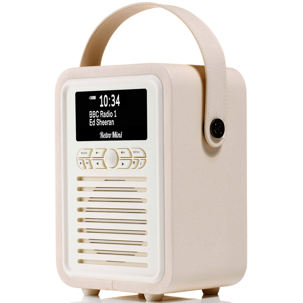 Laura Ashley Cream Retro Mini DAB Digital Radio Image 4