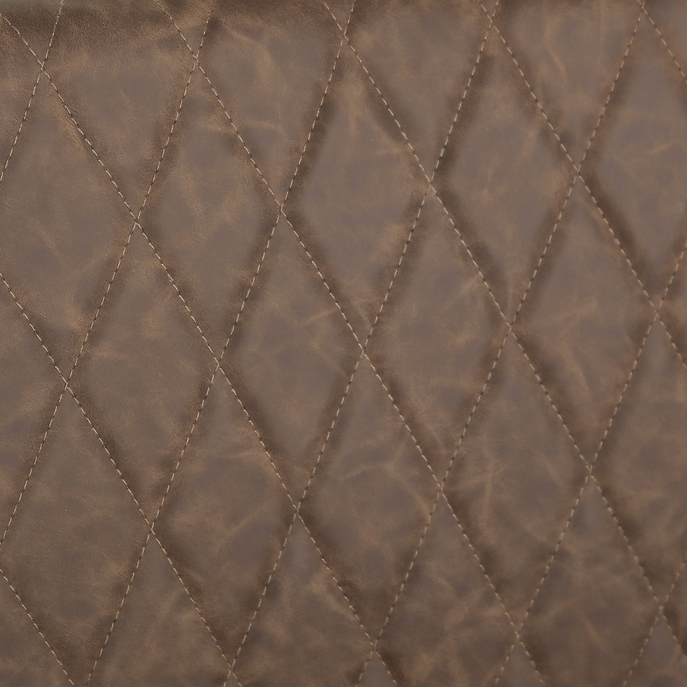 Nestor Set of 2 Brown Industrial Dining Chair Image 6