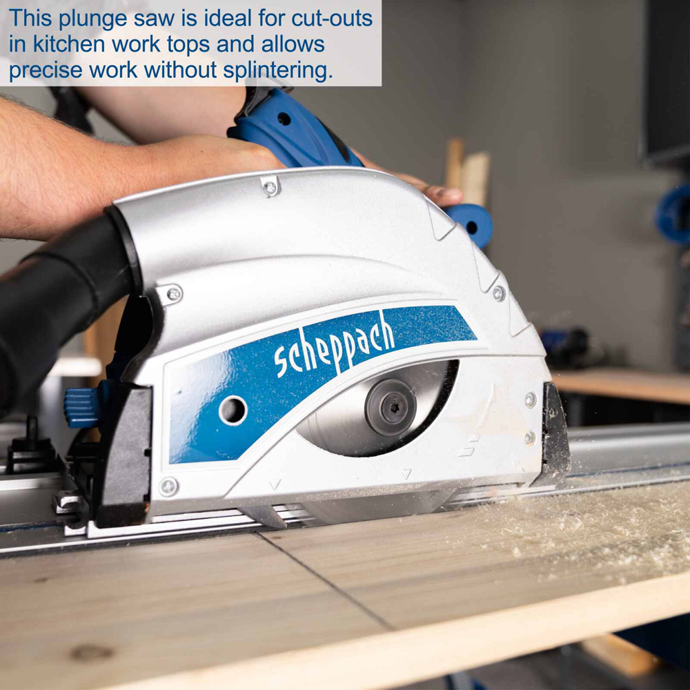 Scheppach PL55 160mm Blade Plunge Saw 1200W Image 7