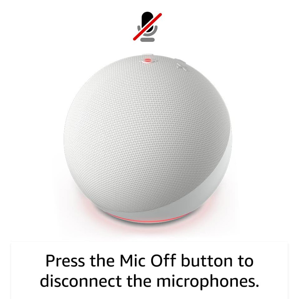 Amazon Echo Dot Smart Speaker with Alexa White Image 5