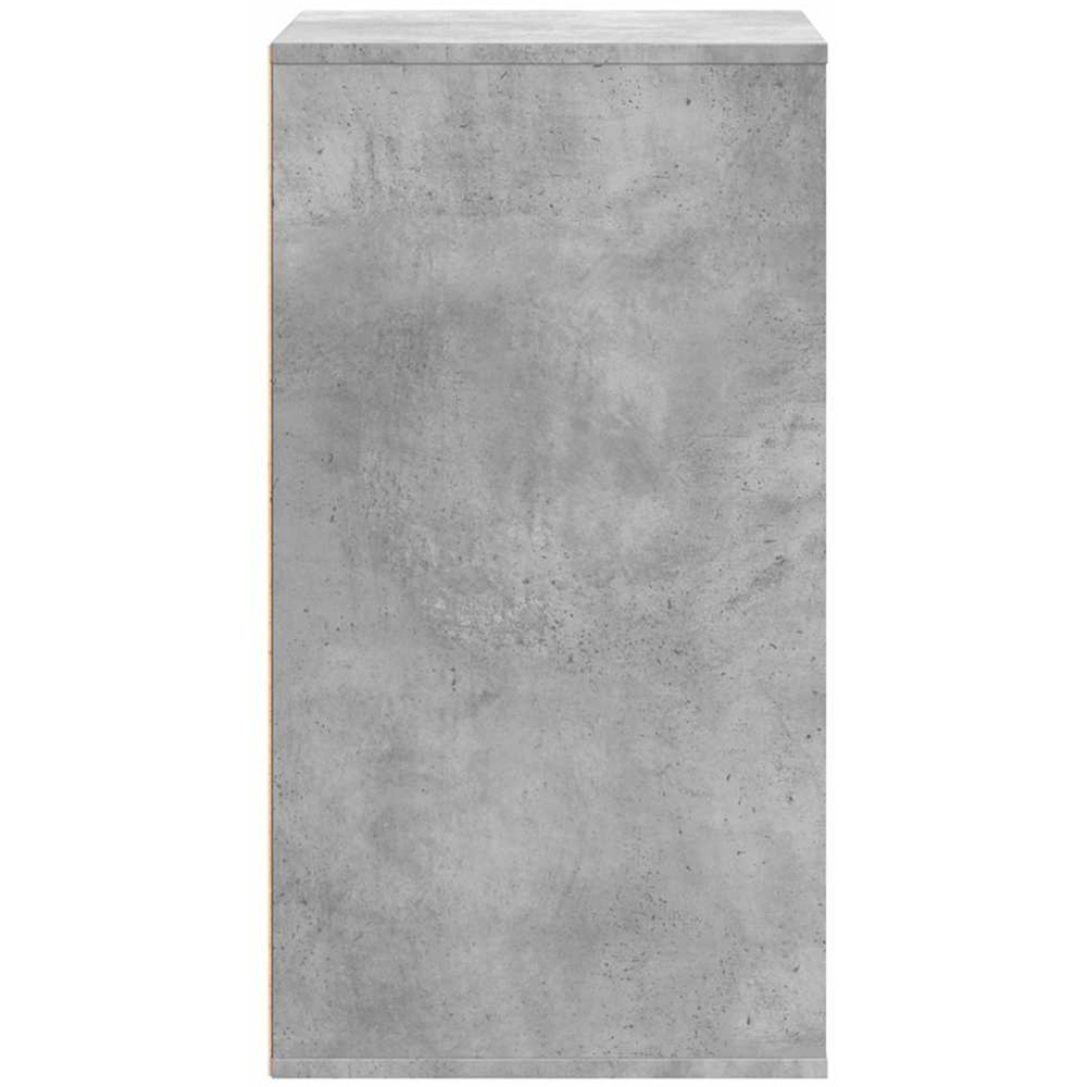 vidaXL 4 Drawer Concrete Grey Wooden Chest of Drawers Image 5