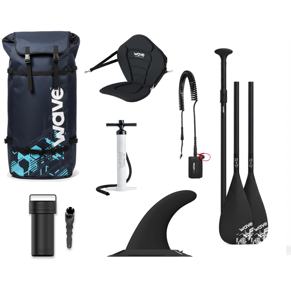 Wave Surf Kids 3.0 8.6ft Navy Inflatable Paddleboard Image 3