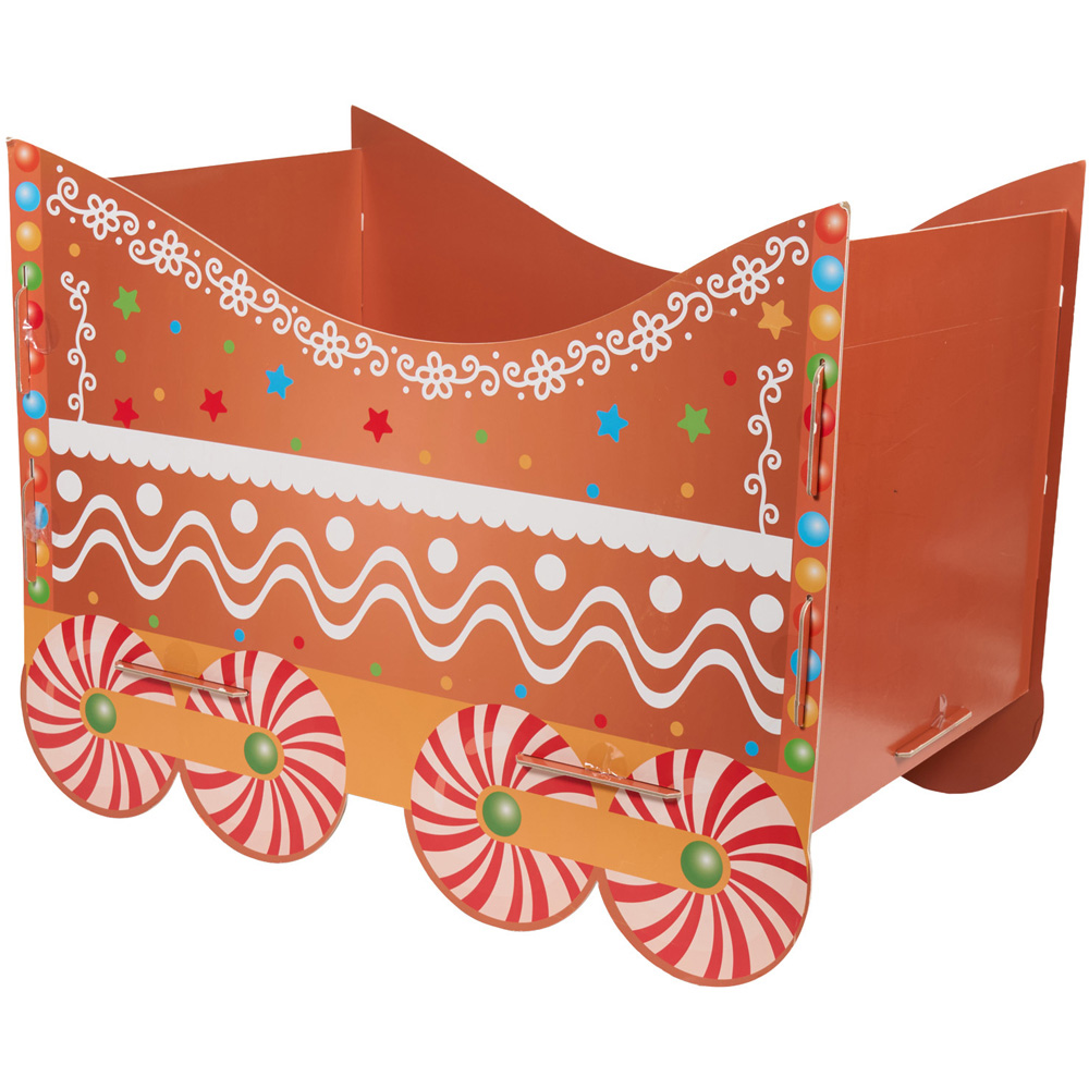 Large Gingerbread Train Present Hamper Kit Image 7