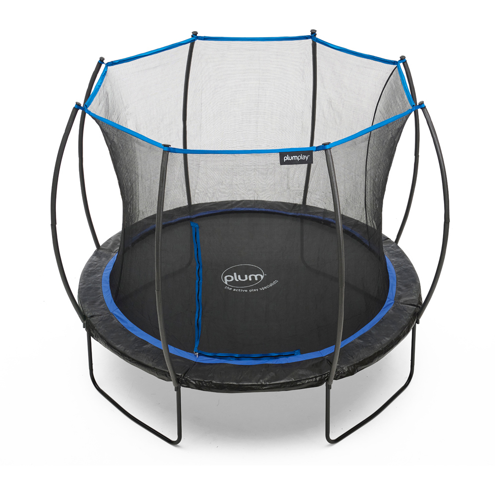 Plum Play 10ft Deluxe Springsafe Trampoline and Enclosure Image 4