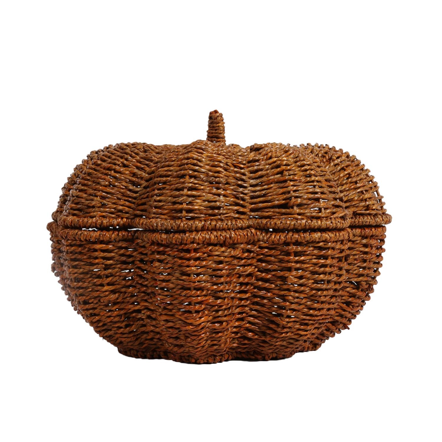 Autumnal Pumpkin Basket - Brown Image 1