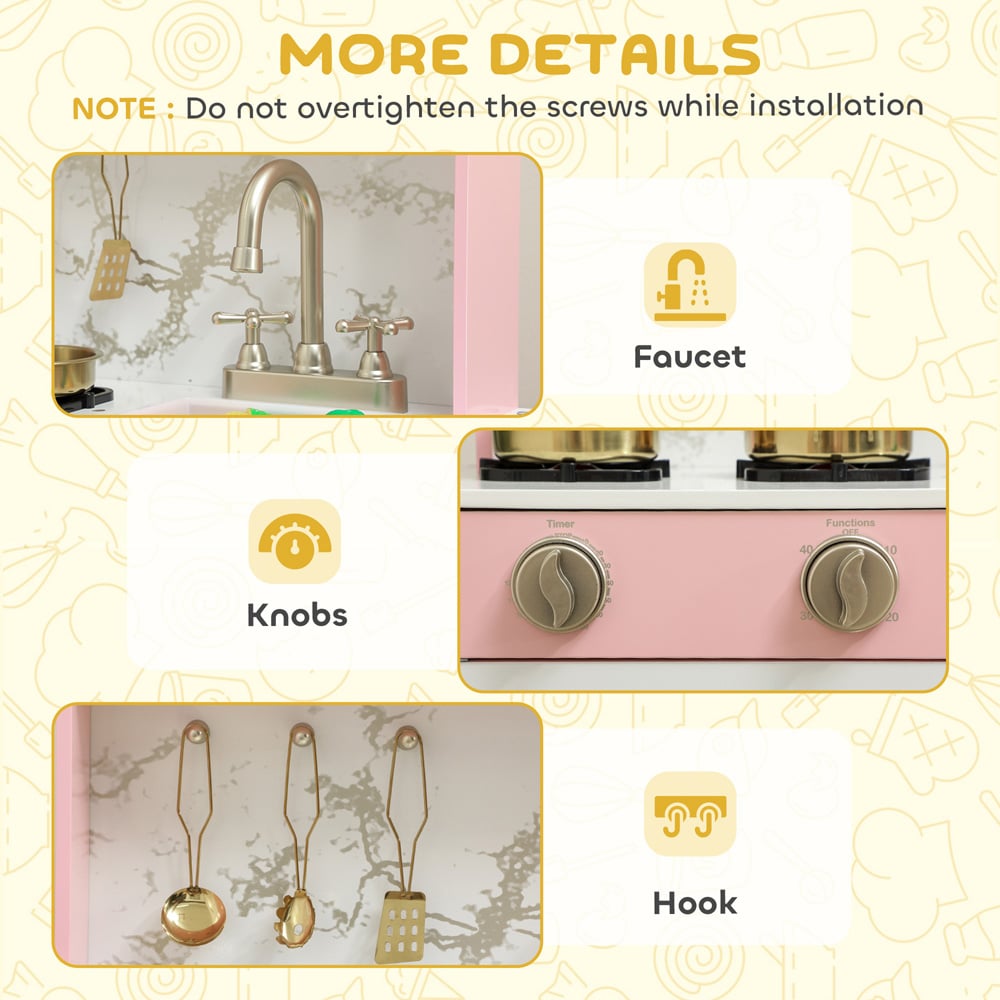 Tommy Toys All-in-One Kids Kitchen Playset Image 7