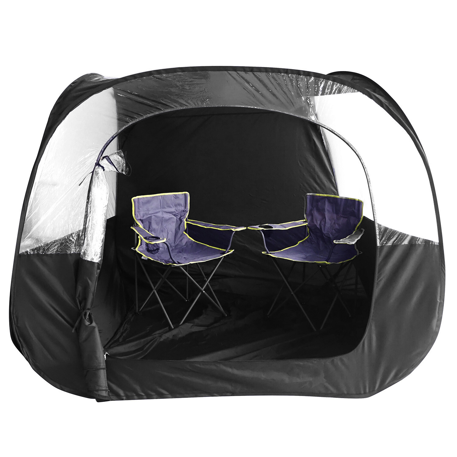 Active Sport Two Person Pop-Up Tent - Black Image