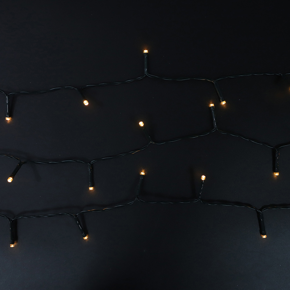 48 LED Battery Lights Warm White Image 6