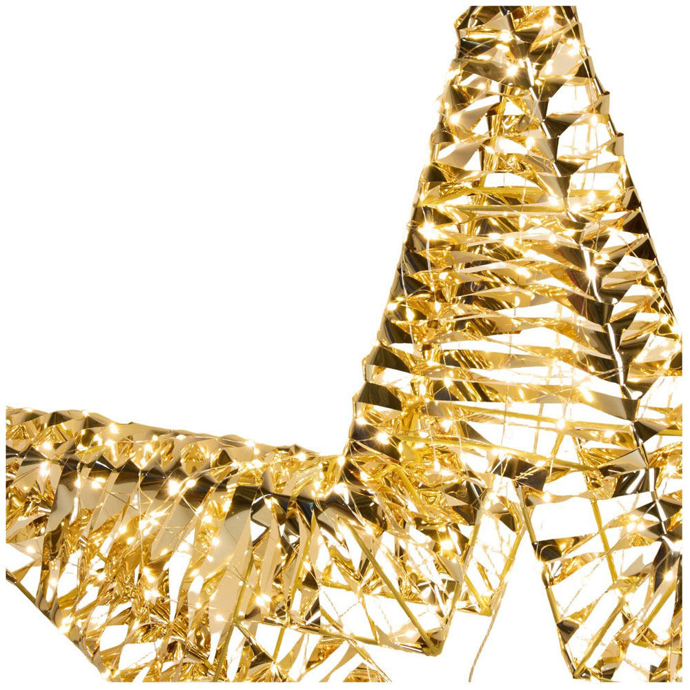 Extra Large LED Star Decoration Gold Image 6