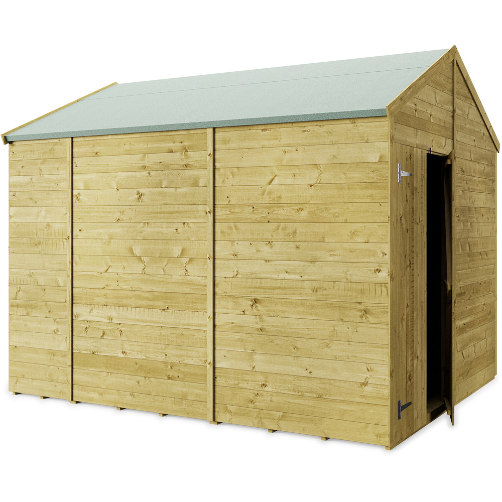 StoreMore 10 x 8ft Double Door Tongue and Groove Apex Shed Image 2