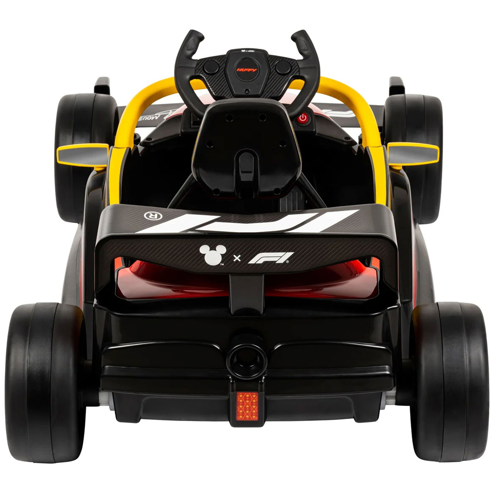 Huffy Kids Red Disney Mickey Mouse Ride-On Remote Control F1 Car 12V Image 5