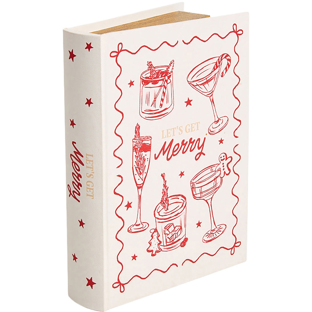 Set of 2 Festive Cocktails Book Boxes Image 5