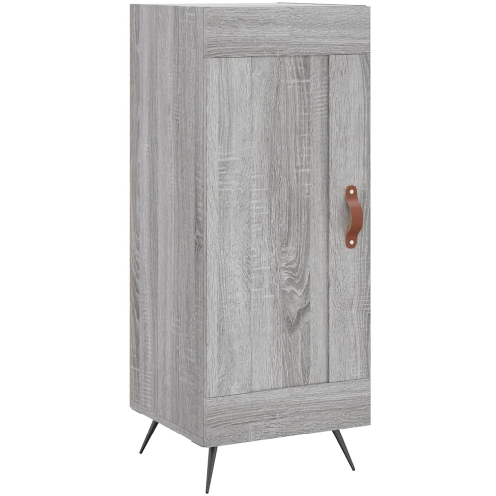 vidaXL 2 Door Grey Sonoma Highboard Image 7