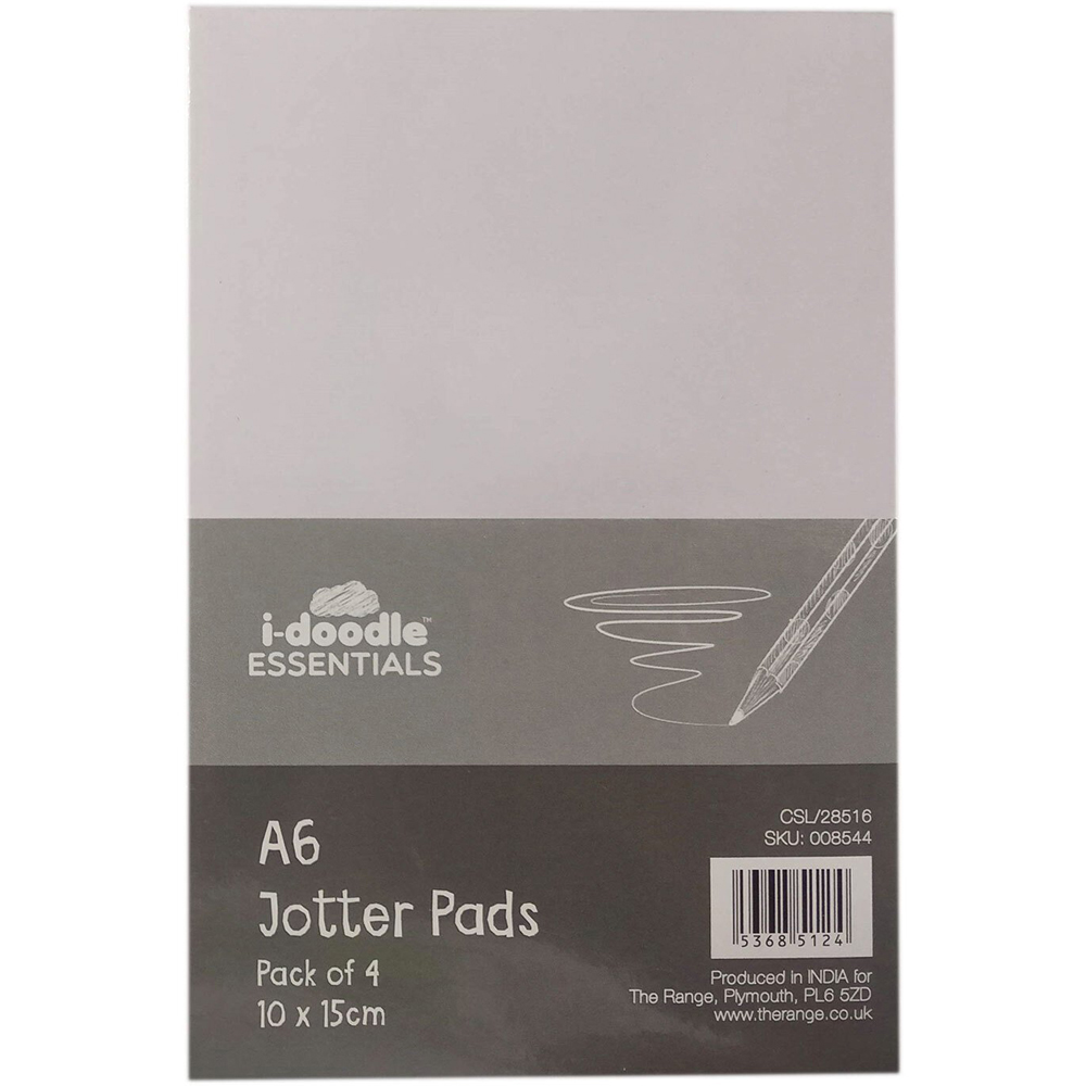 Pack of Four Jotter Pads A6 Image