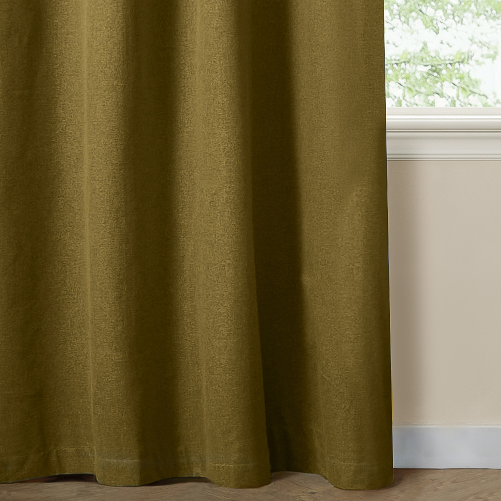 Furn The Ultimate Forest Textured Woven Blackout Eyelet Curtains 168 x 137cm Image 5