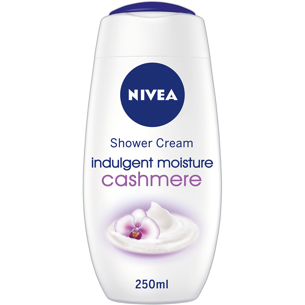Nivea Indulgent Moisture Cashmere Shower Cream 250ml Image