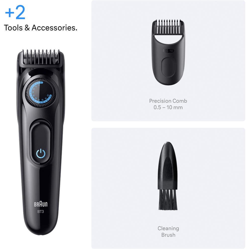 Braun Series 3 Plus 2 BT3500 Beard Trimmer Image 3