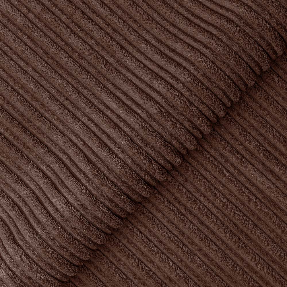 Luxor 4 Seater Chocolate Jumbo Cord Right Hand Facing Scatter Back L Shaped Corner Sofa Set Image 5