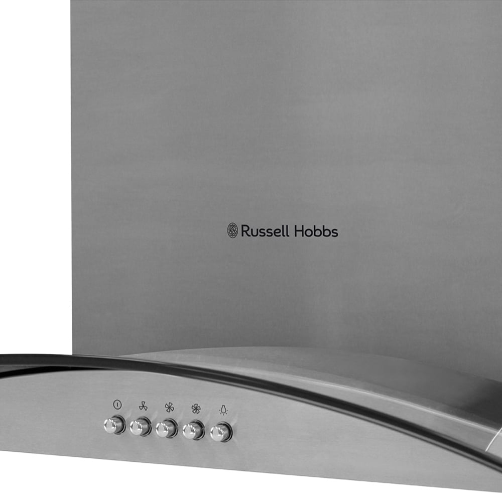 Russell Hobbs RHGCH601SS-M Stainless Steel 60cm Wide Chimney Cooker Hood Image 3