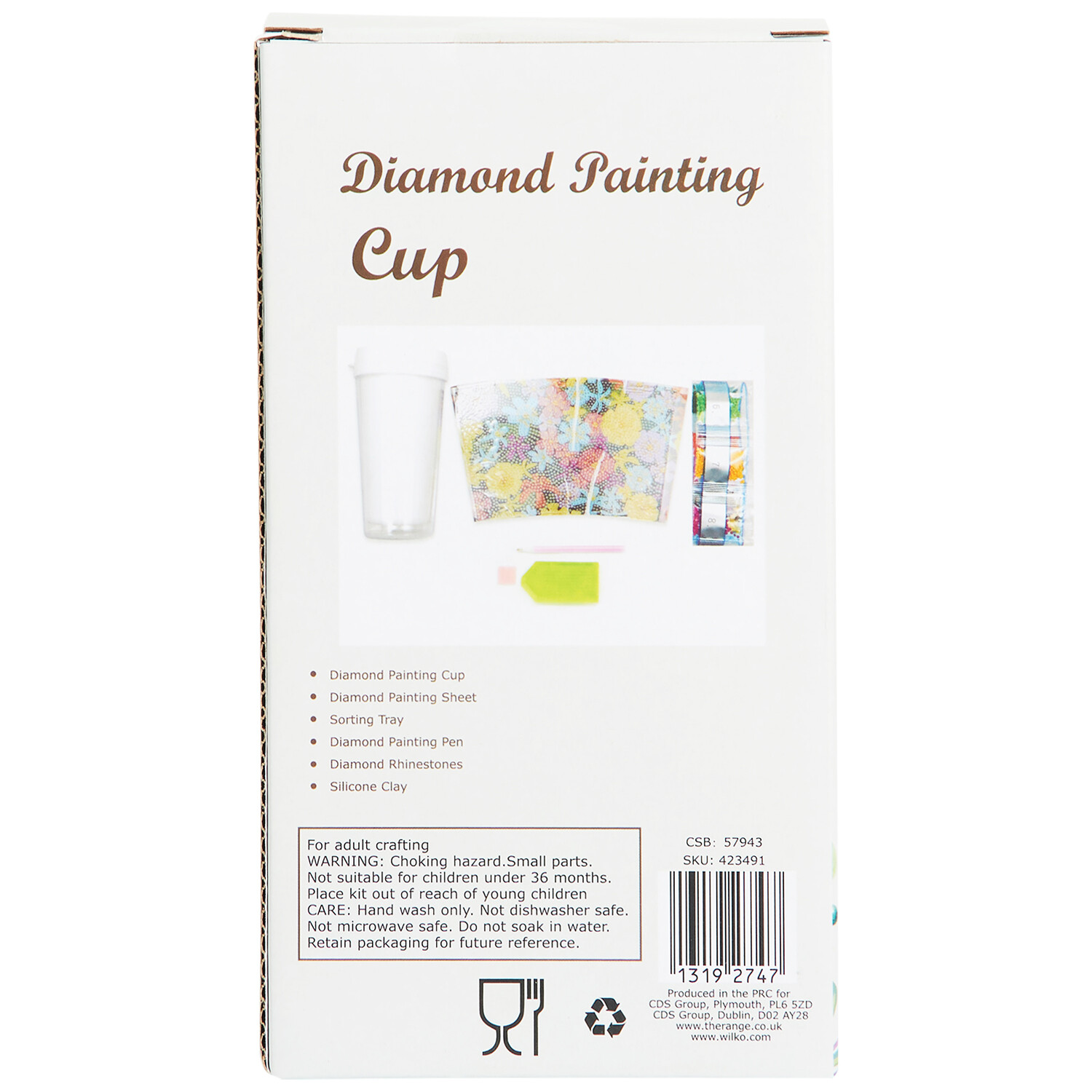 Assorted Diamond Painting Cup - Multicolour Image 8
