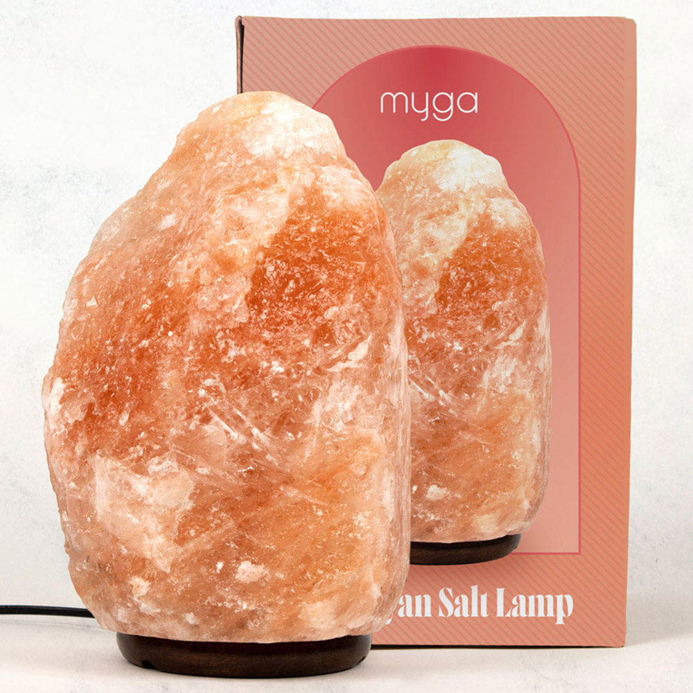 Myga Himalayan Natural Salt Lamp 4-6kg Image 2