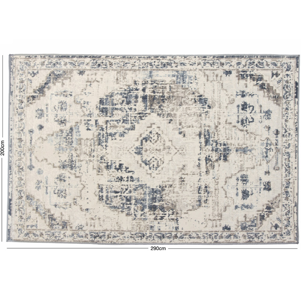 Eselle Muse Oriental Navy Rug 200 x 290cm Image 7