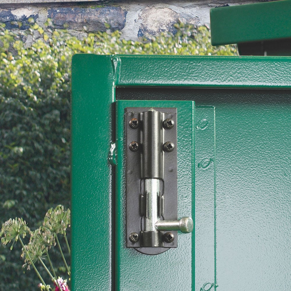 Asgard Annexe Secured by Design 6 x 3ft Double Door Grey Caravan Storage Shed Image 6