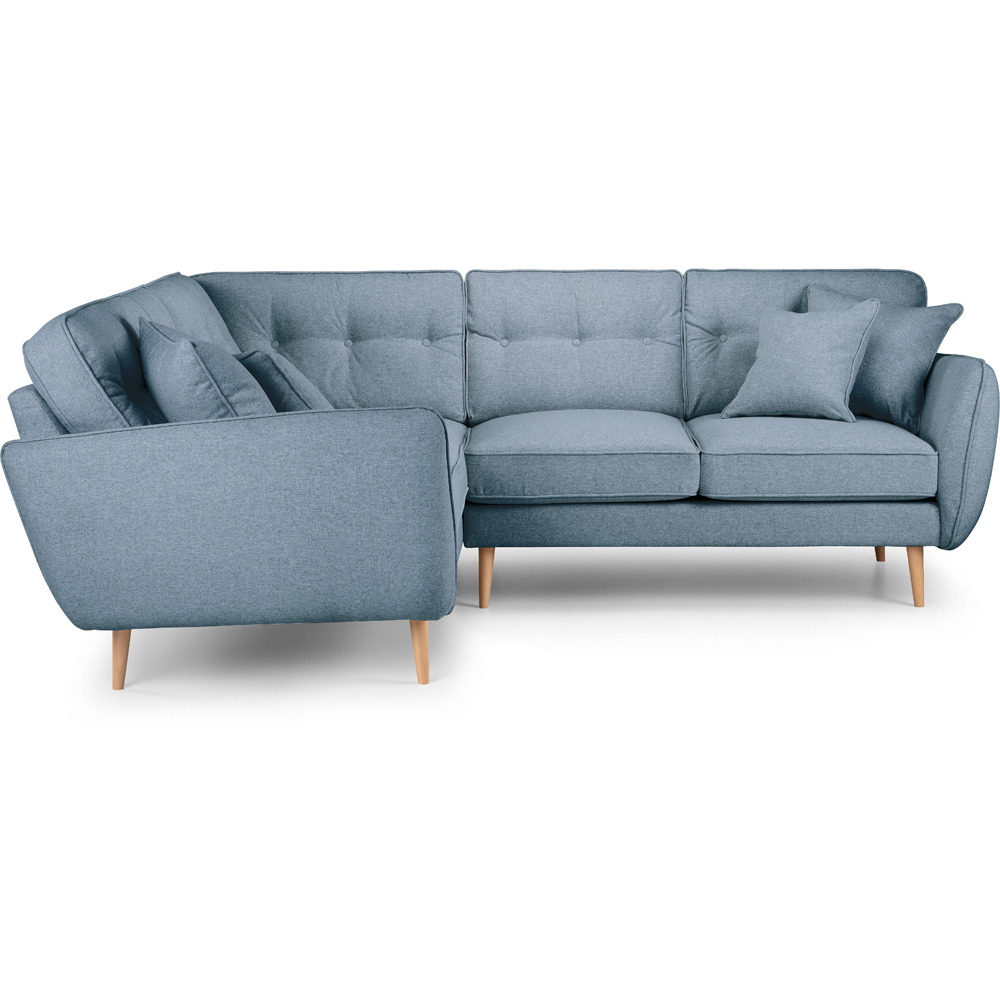 Opry Faro 4 Seater Button Back Denim Right Hand Corner Sofa Image 3