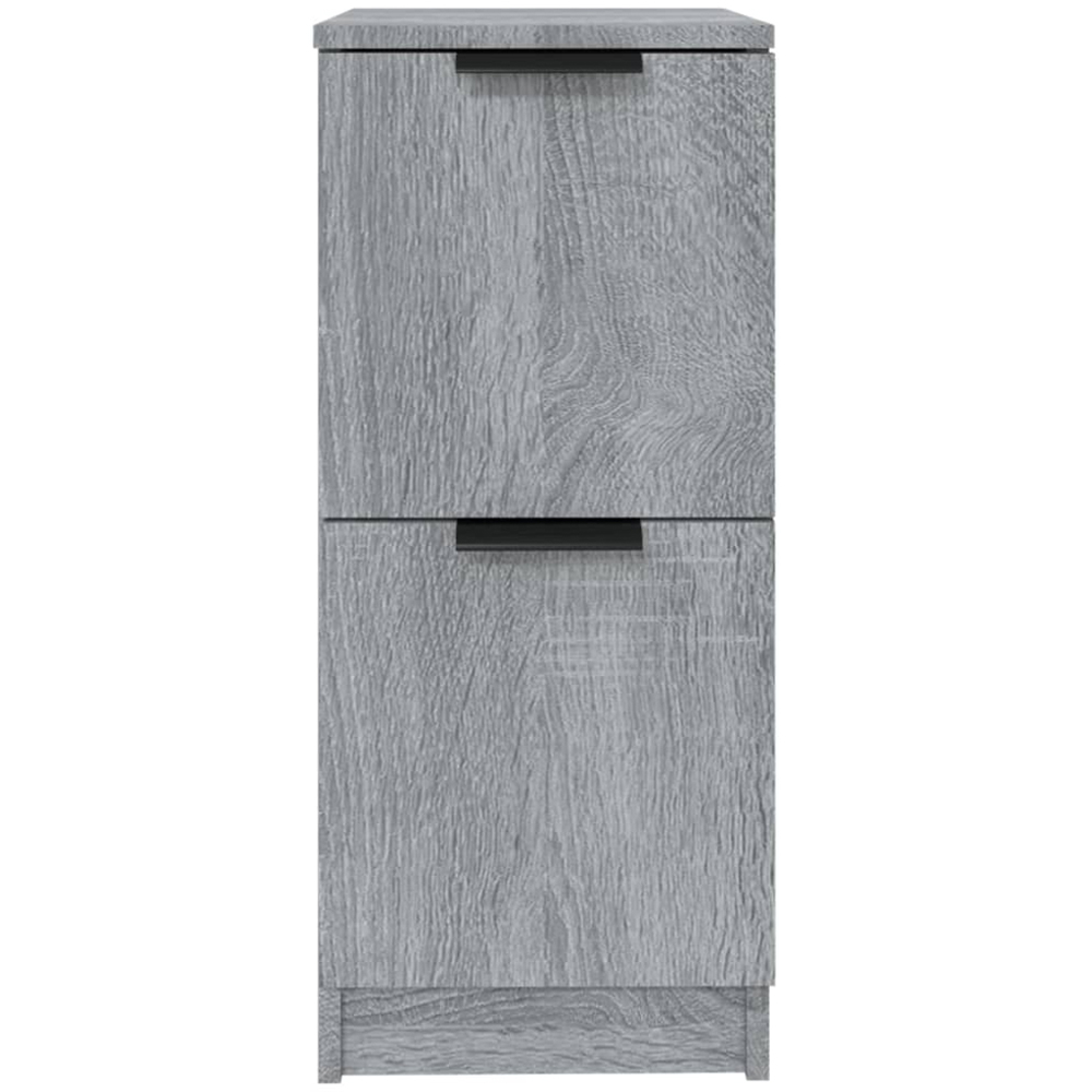 vidaXL 2 Door Grey Sonoma Wooden Sideboard Image 5
