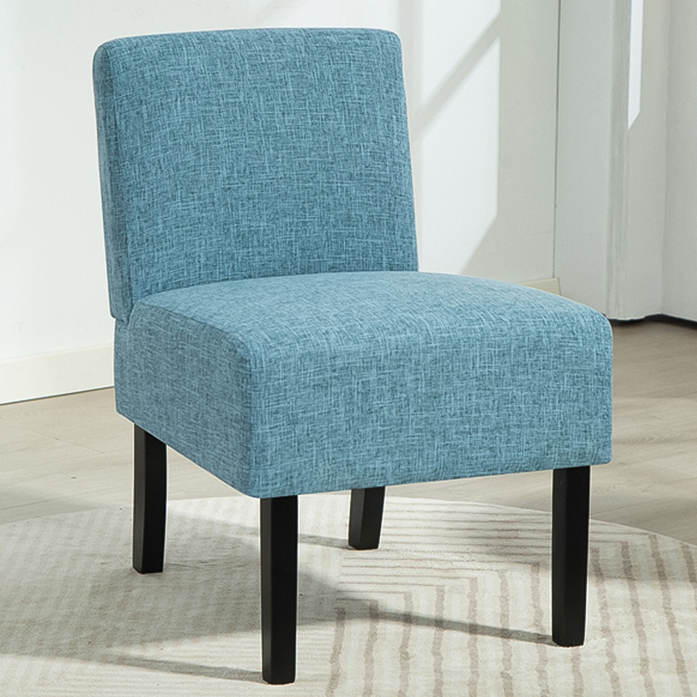 Artemis Home Elara Fabric Teal Accent Chair Image 1