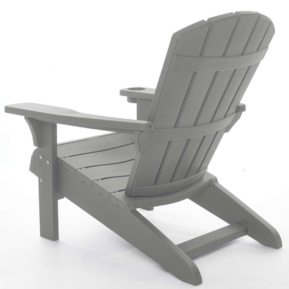 Keter Alpine Grey Adirondack Chair Image 3