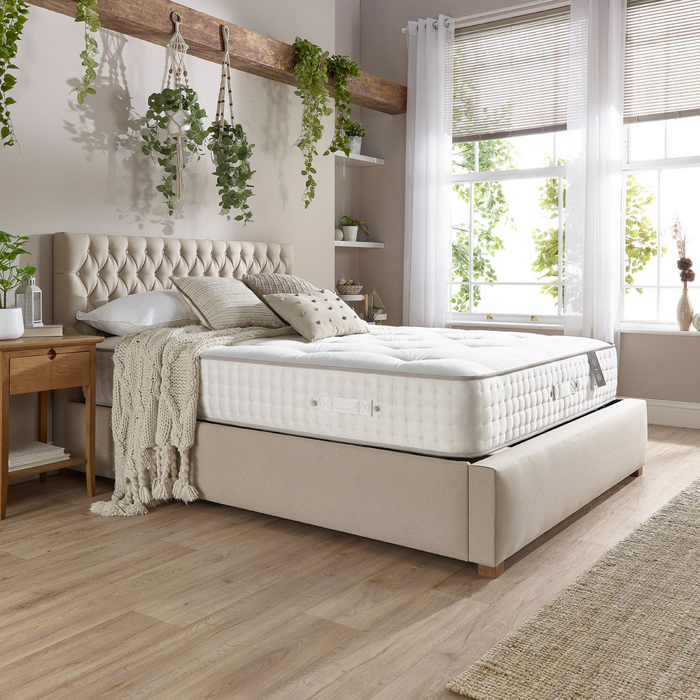 Aspire Small Single Natural Medium Firm Pocket Mattress Image 4