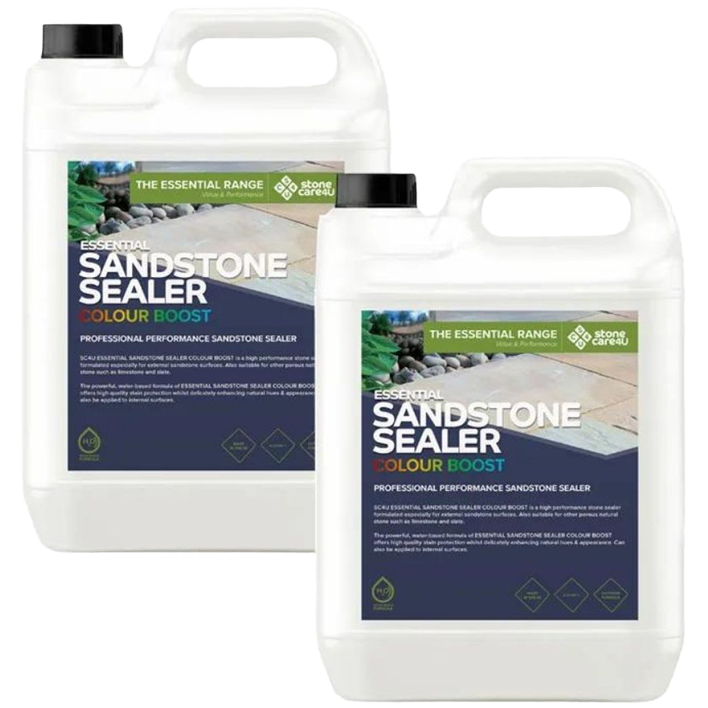StoneCare4U Essential Colour Boost Sandstone Sealer 5L 2 Pack Image 1